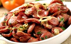 Porção Calabresa Acebolada